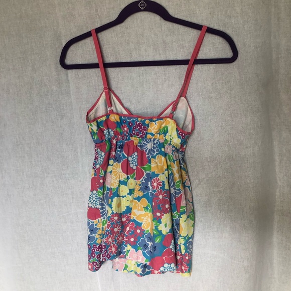 Lilly Pulitzer Floral Tank Top Size 0 - Picture 8 of 10